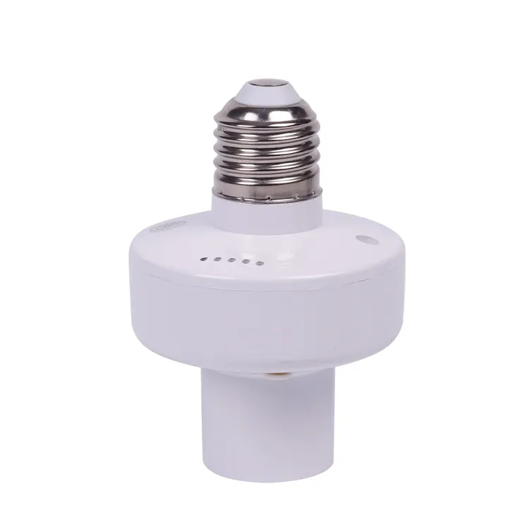 White Style Color Screw Wifi Smart Lamp Bulb Holder, Smart Holder For Bulb, Smart Dimmer SwitchTuya Smart Light Holder