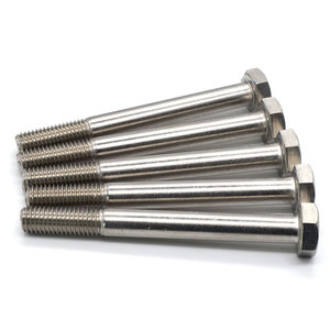 Bullone a Testa Esagonale Semi Filettato in Acciaio <span class=keywords><strong>Inox</strong></span> Grado 8.8 <span class=keywords><strong>M8</strong></span>*50 - Product Image 3