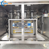 Machine de remplissage de pâte entièrement automatique XH-AG à 4 têtes haute précision pour poudre, gel, miel, crème, confiture, bouteilles en verre