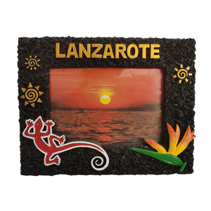 Khung Ảnh Thằn Lằn Lưu Niệm Espana Cho Tây Ban Nha Quà Tặng Du Lịch Nhựa Thủ Công 5X7" - Product Image 2