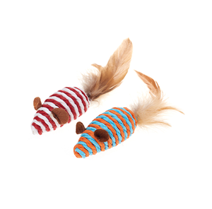 Una varietà di giocattoli per gatti <span class=keywords><strong>fancy</strong></span> tease cats' <span class=keywords><strong>toys</strong></span> due pezzi per prendere in giro i gatti - Product Image 6