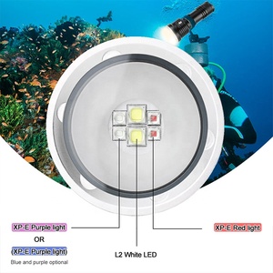 Đèn Pin Tàu Ngầm LED Cầm Tay Chụp Ảnh Dưới Nước Đèn Quay Video Lặn - Product Image 4