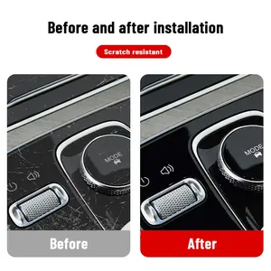 Film protecteur TPU anti-rayures pour l'intérieur de la voiture, console centrale, tableau de bord, navigation, pour <span class=keywords><strong>Mercedes</strong></span> Benz <span class=keywords><strong>AMG</strong></span> GLA 2024 2025 - Product Image 4