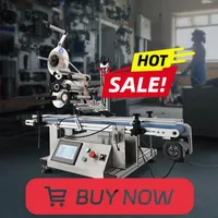 Etiquetadora Eléctrica Automática para Botellas LT150, Equipo de Empaquetado para Cajas y Botellas con Control Táctil