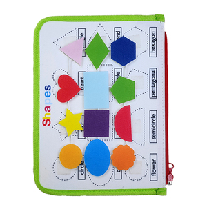 Giáo Dục Mới unisex cảm thấy bận rộn Hội Đồng Quản trị cho trẻ em Toddler học tập cuốn sách cho <span class=keywords><strong>2</strong></span> tuổi trong Tây Ban Nha bán mới - Product Image 1