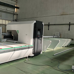 Machine à scier automatique pour profilés en aluminium <span class=keywords><strong>et</strong></span> en PVC, centre CNC, coupe à double <span class=keywords><strong>onglet</strong></span> à 45 degrés - Product Image 4