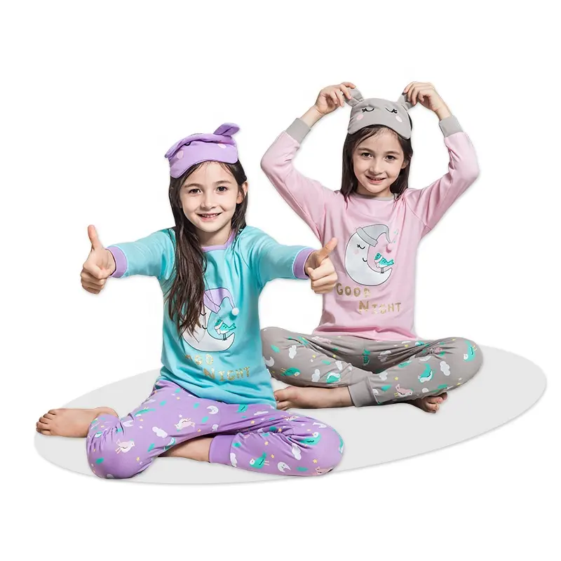 Bán Buôn Trẻ Em Pyjamas Homewear Trẻ Em Cotton Pijamas Carton Đồ Ngủ Trẻ Em