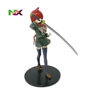 Figurine de collection Shakugan No <span class=keywords><strong>Shana</strong></span>, le conquérant aux yeux éclatants, modèle d'ornement de bureau, décoration de gâteau - Product Image 2
