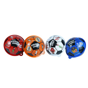 Rollo de película termoformadora con diseño de fútbol impreso personalizado Blister sorpresa <span class=keywords><strong>Joy</strong></span> Toys Material de embalaje de plástico HOJA DE PVC - Product Image 2