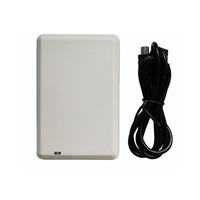 Lector RFID UHF Hecere 860-960MHz ISO 18000-6C con Distancia de Lectura de 45cm, Emulación de Teclado USB y Software Gratuito para Escritorio