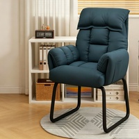 Fauteuil de détente pour la maison, fauteuil inclinable avec dossier pour chambre et dortoir, confortable pour les longues sessions assises