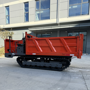 Spedizione Gratuita, Veicolo Cingolato Agricolo CE EPA da 4-5 Tonnellate, Dumper Cingolato per Trasporto Carichi su Tutti i Terreni - Product Image 4