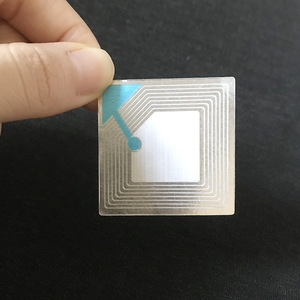 Bán buôn 4x4cm mềm nhãn giấy chống trộm RF sticker cho mỹ phẩm thư viện siêu thị hàng hóa <span class=keywords><strong>EAS</strong></span> hệ thống - Product Image 3