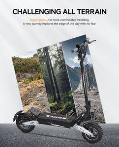 Scooter Eléctrico Plegable Todoterreno T10 Barato y Rápido, Disponible en UE, EE. UU. y Reino Unido, Trotinette Electrique, Skateboard Eléctrico para Adultos, T10 Mono - Product Image 5