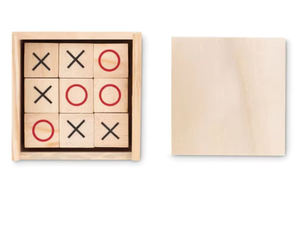 Hot bán vui xo bàn cờ trò chơi thời gian Killer gỗ tic-tac-toe trò chơi não giác ngộ đồ chơi - Product Image 2