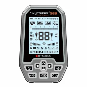 Detector de Metales Profesional Totalmente Impermeable de Alta Profundidad para Oro Subterráneo S63 4-40khz Multifrecuencia para Toda la Exploración - Product Image 2
