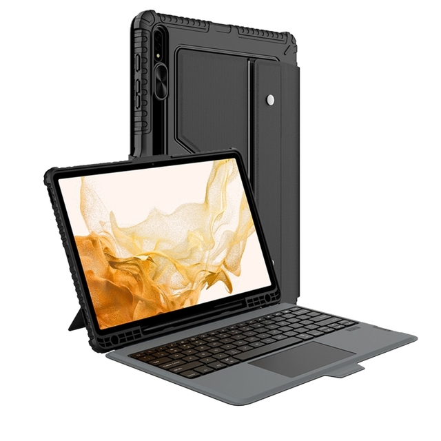 Dropshipping for Samsung Galaxy Tab S8+/S8+ 5G/S7+/S7 FE Nillkin Bumper Combo Keyboard Case