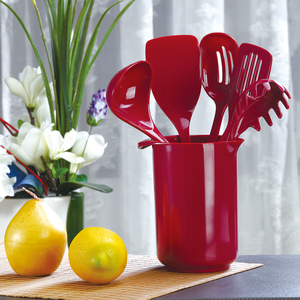 Bán Buôn Cao Cấp Nhiệt Nhựa Melamine Rắn Màu Tùy Chỉnh Thiết Kế Đồ Dùng Nhà Bếp Phụ Kiện Nấu Ăn Set Dụng Cụ Nhà Bếp Đồ Dùng - Product Image 2