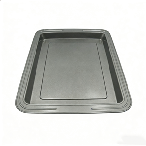 Plaque de cuisson épaisse 34 cm x 25 cm, avec poignée large et revêtement antiadhésif de qualité supérieure pour la pâtisserie maison - Product Image 4