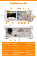 VICTOR 2-Channel 25/40/60MHz Signal Generator with Sine Waveform and 32-Bit Counter Model 2003A/2004A/2006A