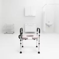 Chaise de toilette pliable et réglable en hauteur, portable, pour chevet – Vente en gros usine