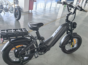 Bicicleta Eléctrica Todoterreno de 48V 72V de Alta Velocidad con Cuadro Bajo, Suspensión Completa y Doble Batería de Litio - Product Image 2