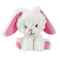 Jouet en peluche moelleux jaune et brun pour animaux Jouet en peluche anti-stress avec singe lapin tigre ours chat renard