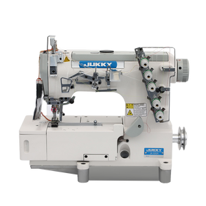 Machine à coudre industrielle JK500B à grande vitesse avec lit plat pour la couture double décorative de costumes et diverses méthodes de couture - Product Image 2