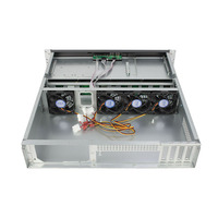 Casing Server 2U 480mm 8 Bay Hot Swap untuk Drive Optik Desktop ATX