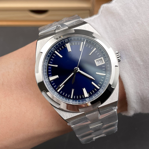 5A High Quality Luxury Designer logo Overseas 4500V 41mm Unisex Business Mechanical <b>Watch</b> Sapphire Crystal 316L Stainless Steel - Product Image 3
