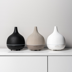 Xi măng che hương thơm làm ẩm thanh lọc ánh sáng ban đêm bốn trong một với bộ khuếch tán hương thơm siêu âm xi măng tích hợp - Product Image 5