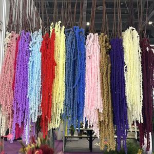 Artificial Green Plants Soft Hanging Rice Lover Tears Hanging Floral Wedding Ceiling Background Hotel Wedding Hall Decoration - Product Image 4