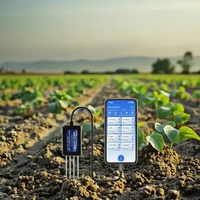 Sortie Usb Modbus Testeur de nutriments du sol intégré portable Analyseur de pH du sol Capteur Npk du sol avec enregistreur de données multifonctionnel