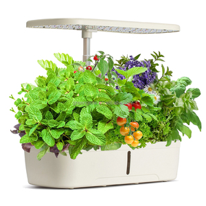 <span class=keywords><strong>Mini</strong></span> serre de culture de légumes d'intérieur à 12 trous avec système d'irrigation électronique intelligent et système hydroponique Design moderne - Product Image 6