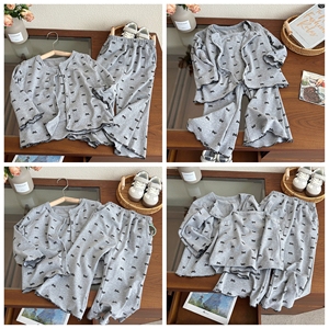 Moda otoño lindo niños ropa al por mayor tirantes + cárdigan pantalón suave niños niña <span class=keywords><strong>pijamas</strong></span> conjunto chico ropa conjunto para niñas - Product Image 2
