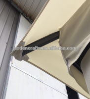 Pabellón Gazebo de aluminio para exteriores, techo de Metal para jardín, impermeable, personalizado, 3X4M, con cortina - Product Image 3