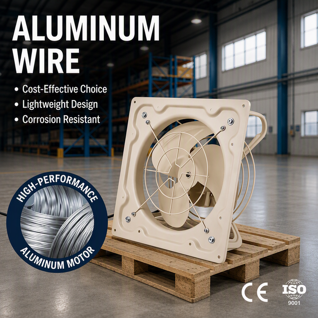 Energy Efficient Industrial Ventilation Fan 8 10 12 14 16 Inch Heavy Duty Exhaust Fan with Aluminum Wire Motor 220V for Workshop