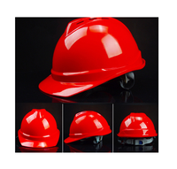 Casque de sécurité pour l'extérieur avec logo personnalisé et trous de ventilation réglables en usine Casque de protection en forme de V en matériau ABS