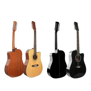 China High Quality 12 String acoustic electric guitar for sale