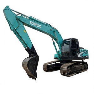 รถขุดขนาดกลาง KOBELCO SK210 สภาพดี มือสอง เครื่องยนต์ดีเซลฮีโน่ 118 กิโลวัตต์ ประหยัดน้ำมัน เหมาะสำหรับงานถนน - Product Image 1