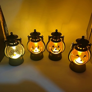 Linterna de Plástico Iluminada para Halloween, Navidad, Año Nuevo <span class=keywords><strong>Chino</strong></span>, Lámpara Decorativa para el Hogar, Accesorios Divertidos para Fiestas, <span class=keywords><strong>Calabaza</strong></span> - Product Image 3