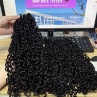Extensions de cheveux humains ondulés profonds de 10 à 30 pouces, boucles Pixie, mèches de cheveux bouclés profonds, tissage de cheveux bruts