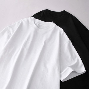 <span class=keywords><strong>เสื้อ</strong></span>ยืดแนวสตรีทโอเวอร์ไซส์สำหรับผู้ชาย<span class=keywords><strong>เสื้อ</strong></span>ยืดฮิปฮอปเฮฟวีเวตสีขาวไหล่ตก320ก. กำหนดเองได้ - Product Image 1