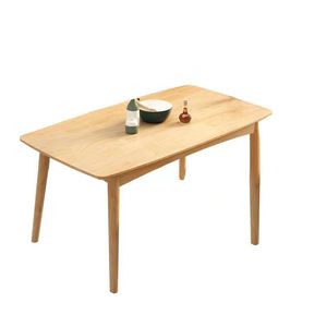 Rắn gỗ ăn hiện đại đơn giản Sồi gia đình nhỏ bàn ăn gia đình Bắc Âu bàn ăn gia đình và Ghế kết hợp tùy chỉnh E - Product Image 4