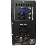 Module d'amplificateur de plaque de classe D professionnel 2024 BiG Power RMS 2000W 4 Ohm pour sonorisation en direct avec DSP et haut-parleurs de subwoofer métalliques