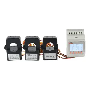 Acrel 80A Input Din Rail Solar Meter AC Power Meter ACR10R-D10TE Single Phase Biphasic Electric Power Meter With Split Core CTs