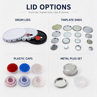 Kaleng Logam FURUN 1L, Wadah Timah untuk Bahan Kimia, Oli Mesin, Cat, Lem, Resin, Pelarut, Kemasan Aerosol, Bahan Daur Ulang