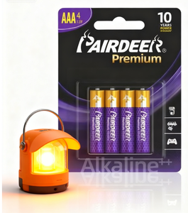 Batería Alcalina Seca AA PAIRDEER de Alto Rendimiento, Probada, Segura y Confiable, 4.35Wh Lr6 1.5v 23g - Product Image 1