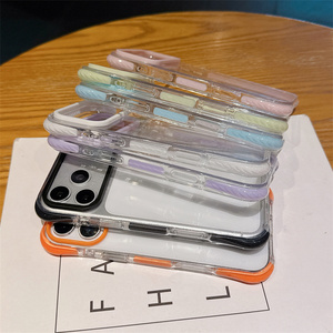 เคสโทรศัพท์กันกระแทกแบบใสสำหรับ iPhone 17 16 15 AIR PRO MAX กรอบด้านหลังแบบโปร่งใสเสริมแรงทำจาก TPU - Product Image 4