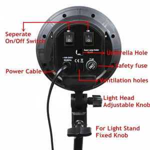 Softbox nhiếp ảnh Studio chiếu sáng Kit ảnh Softbox toàn bộ với giá rẻ - Product Image 6